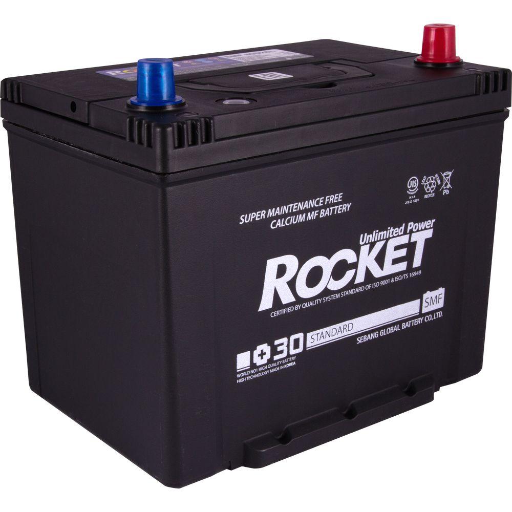 Акумулятор ROCKET 80Ah ASIA Ев (-/+) (670CCA) (д260*ш173*в225) SMF 85D26L